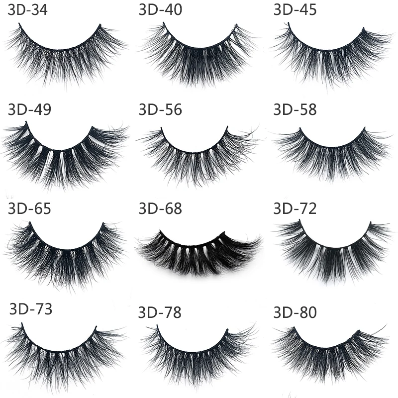 Магнитные ресницы, норковые или синтетические магнитные ресницы с комплектом подводки для глаз, фирменная упаковка