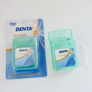 Daily Care Dentist Recommend Professional Teeth Cleaning Nylon Dental Floss 50m Shred Resistance UHMWPE Cool Mint Oral Floss