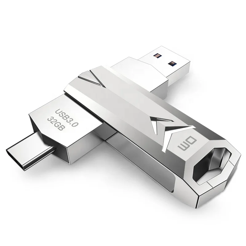 TYPE-C USB3.0 версия 32g 64g 128g Флешка флеш-накопитель в форме быстрая скорость pendrive usb