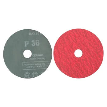 Ceramic fibre disc for stainless steel and casting