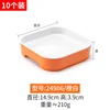 24906 Orange and White, 10-pack