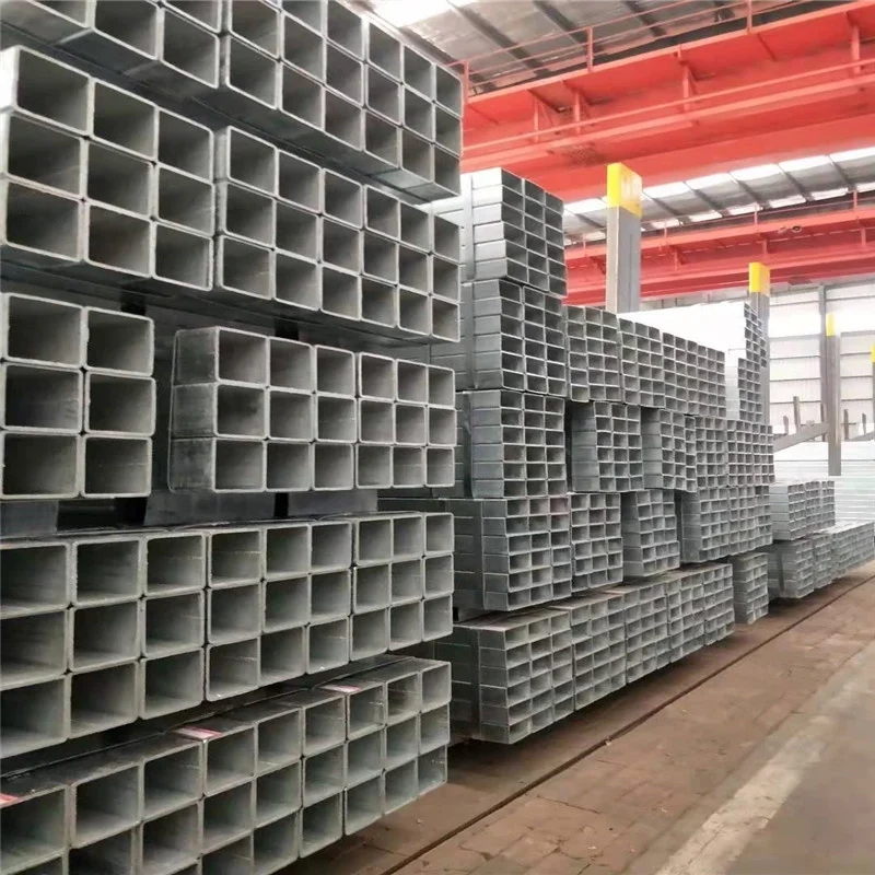 Astm A500 Galvanized Steel Square Tube 50mm Galvanised Square Tube ...