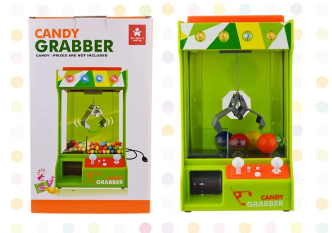 Candy Grabber Machine Mini Claw Machine Sweet Grabber Machine For