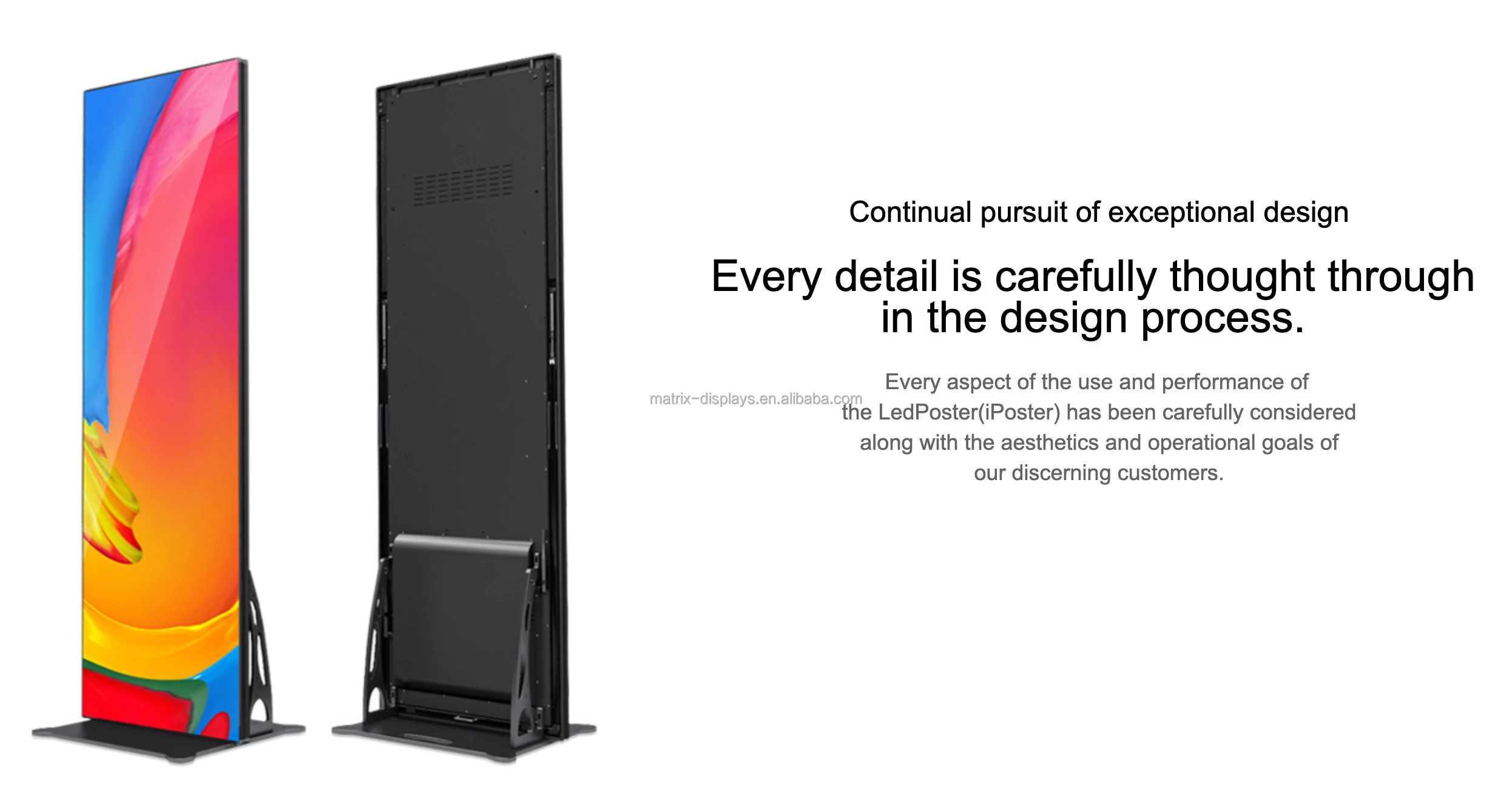 5000nits Indoor Led Poster Display P2.5 P2 P3 USB 4G Smart Control Frontage