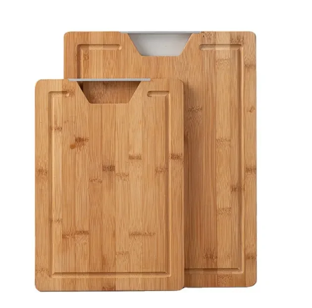 Ecofriendly Natural Bamboo Cutting Board Organic Wooden Bamboo