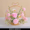 Motif Coquelicot Marguerite Rose