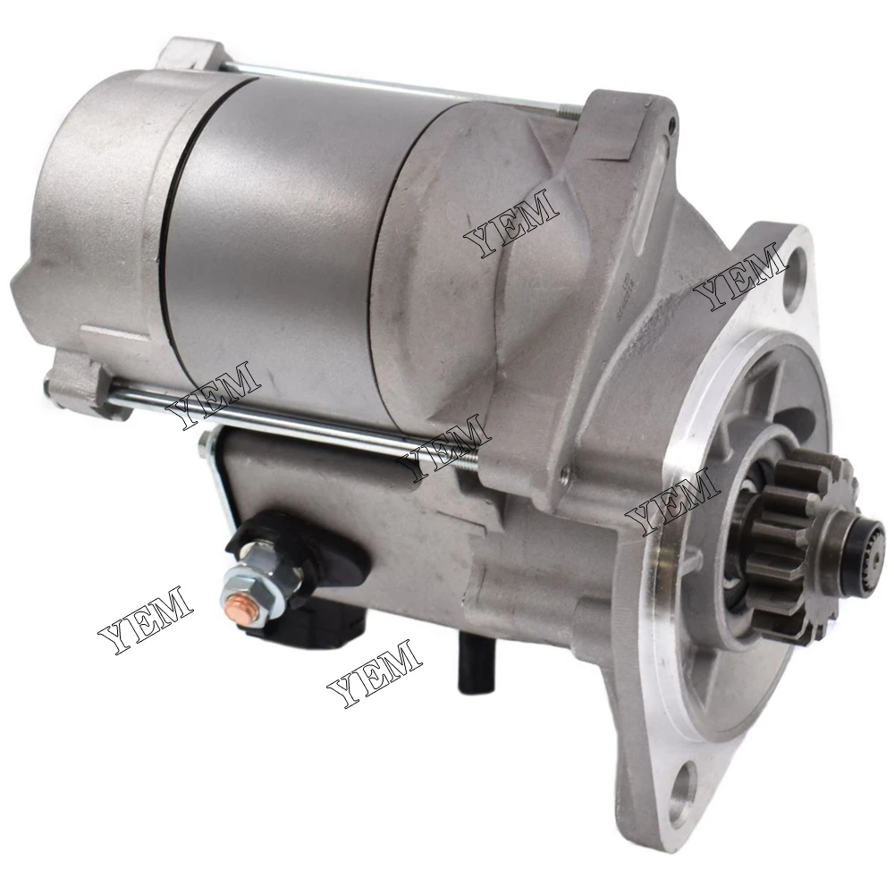 Engine Spare Parts 12V 8T 1.2KW Brand New Starter Motor for Yanmar Engine YM170 YM178 YM186 Replacement Engine Parts