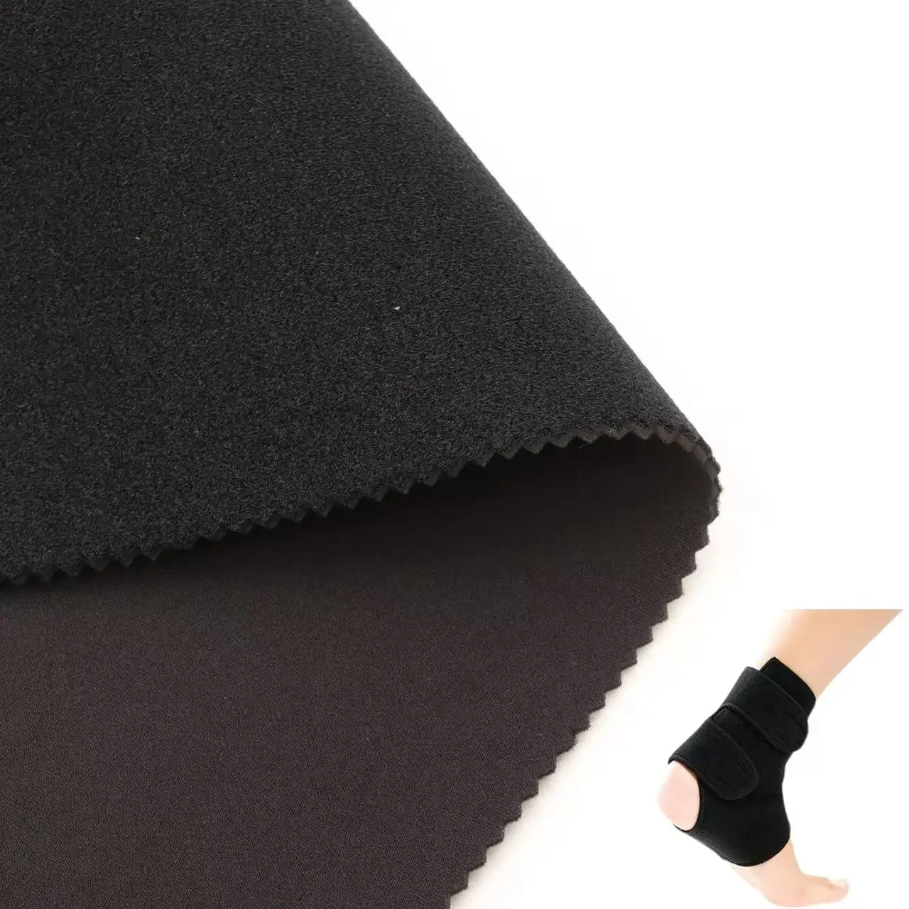 Wysokiej jakości wodoodporna neoprenowa taśma haczyk-pętelka do tkaniny Velcro, bestsellerowe ochraniacze kolan do medycznych ortez ortopedycznych i sportu