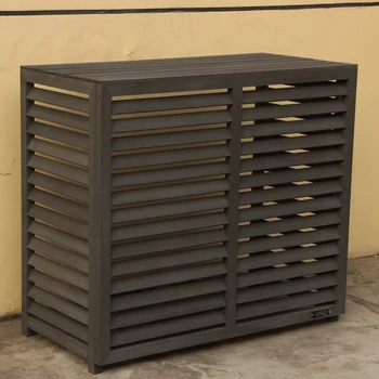 Wood Plastic Composite Exterior Air Conditioner Cover - Buy Exterior ...