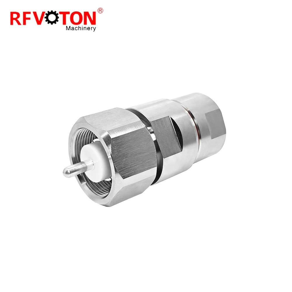 Factory Directly LC Male Plug Macho for 7/8 Feeder LDF5-50A 7-8 Cable Brass Rf Coax Coaxial  Connector Connecteur Converter