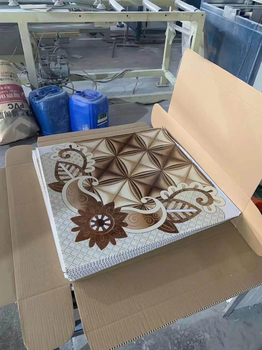 Factory Direct Latest Design 2x2 Pvc Tiles Drop Ceiling  60x60 Ceiling Interior Decoration
