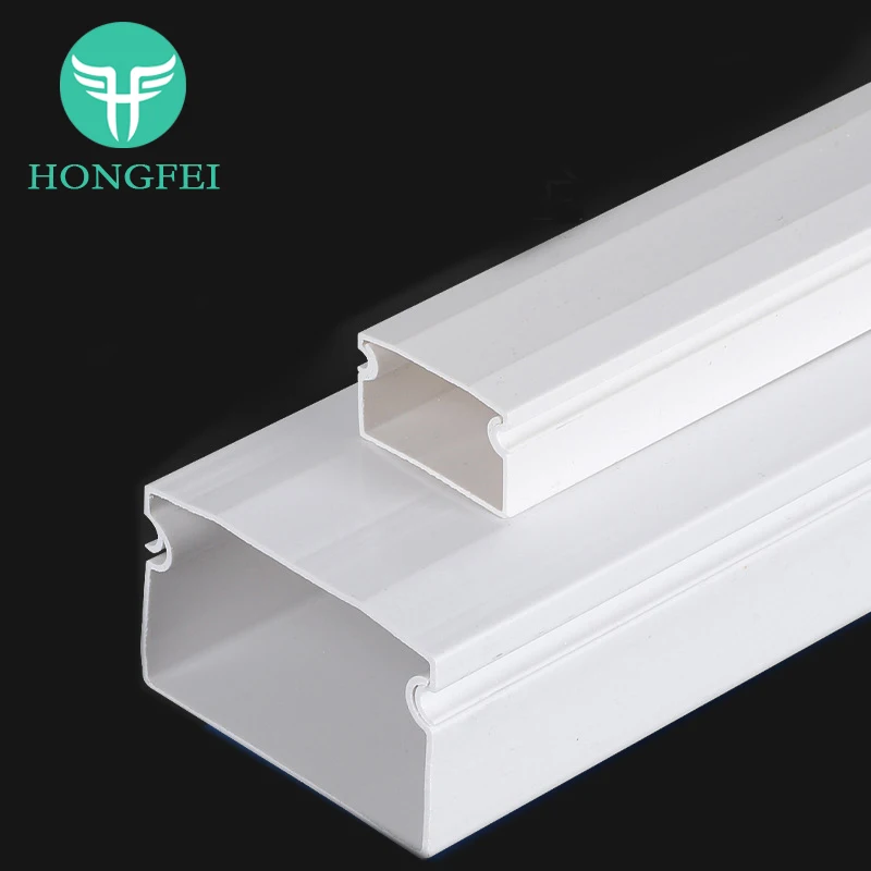 PVC Cable Trunking Wiring Ducts Trunkings PVC Waterproof and Flame Retardant