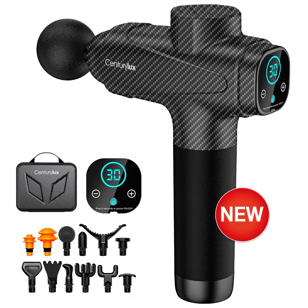 ODM High Quality Therapy Portable Body Percussion Deep Tissue Professional Metal Facial Gun Massager Muscle Mini Massage Gun