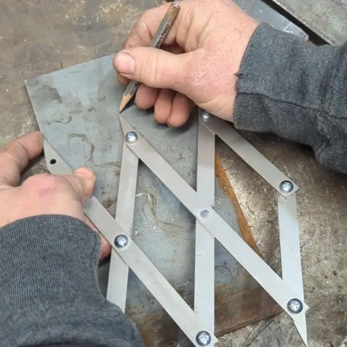 Picket Master Pro 3 Point Center Finder for Woodworking