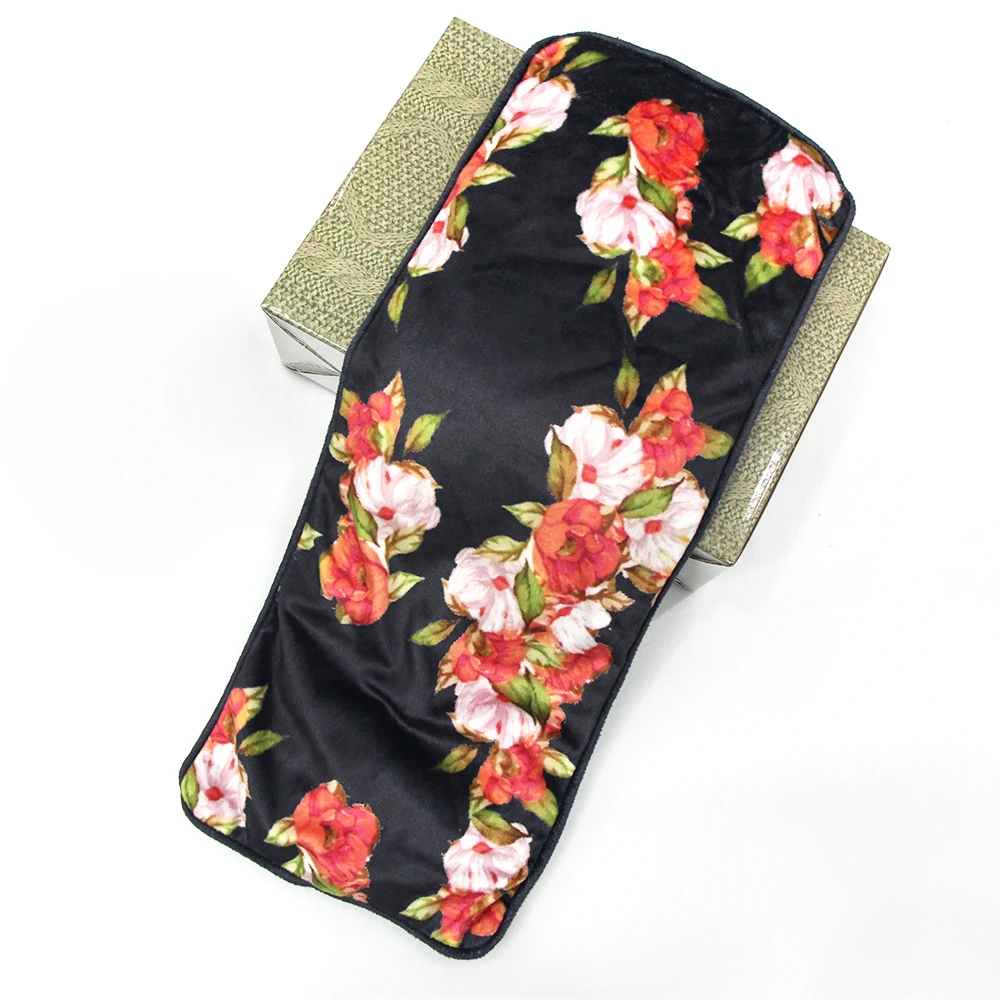 custom aromatherapy weighted reusable beads microwave heat heating pad wrap for neck and shoulder pain relief