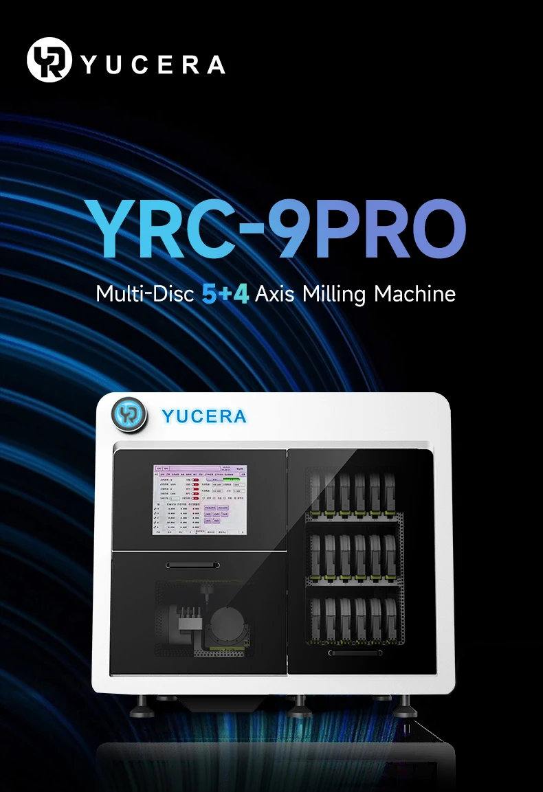 Yucera Advanced Digital Processing Tool with Stable Performance for Custom Dental Prosthetics Cadcam