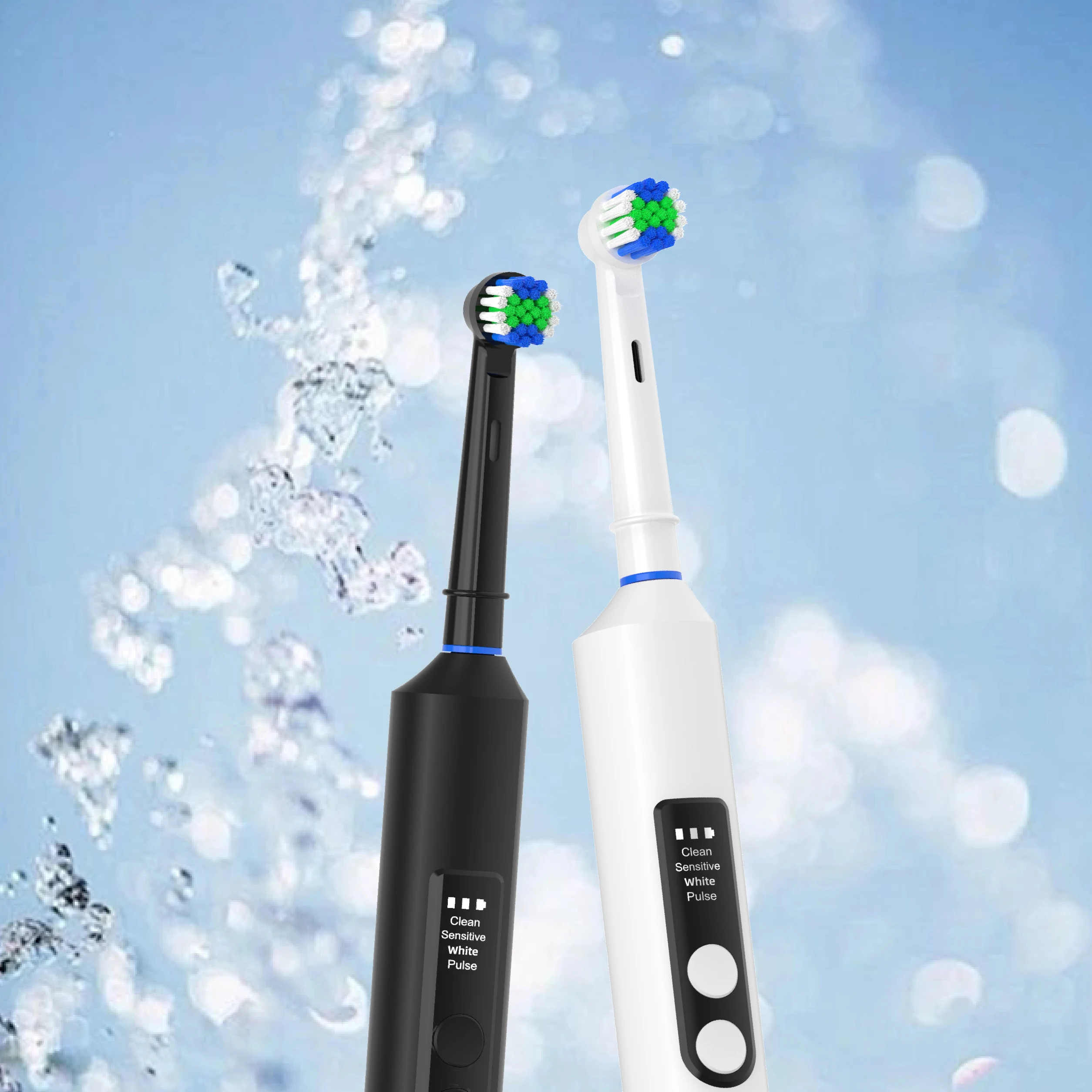 Wholesale OEM&ODM High Quality Travel Wireless Charging  Rotating custom electric toothbrushes with logo manufacture