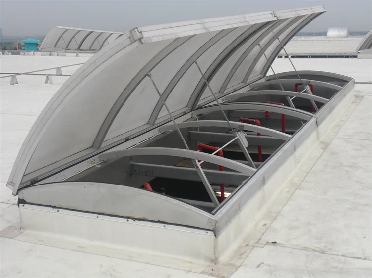 Roof Exhaust Fans, Aluminum, Skylight - detail 4