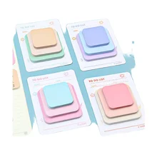 Superior Quality Sticky Notes 1pcs Instant Fit Magnetic Memo Pads Sticky Paper for School Gift Use