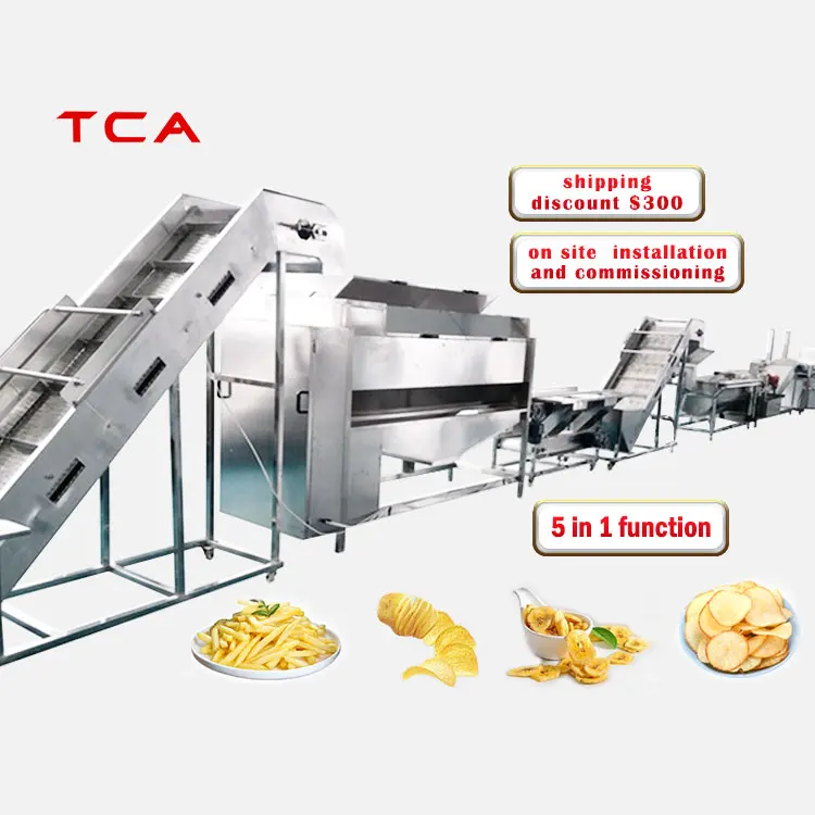 Stainless Steel Semi Automatic Potato Chips Making Machine