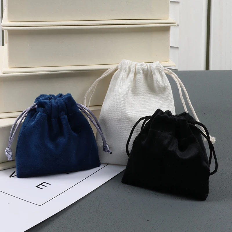 Jewelry Pouch Velvet Packaging Bags Wholesale Custom Velvet