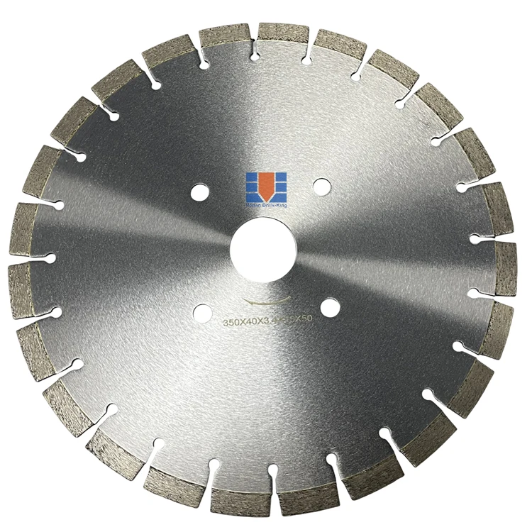 4.5 5 Laser Welded Turbo Segmented Diamond Saw Blades for Cutting Concrete