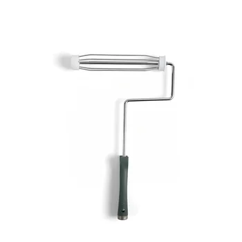 Direct Manufacturer Supply 9 in 5-wire Cage Roller Cover Frame for Paint Rollers for Decorating Tools Thread Plastic Handle