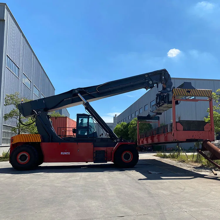 Container Reach Stacker 45000kg Container Handler Work at the Port Container Crane for Sale