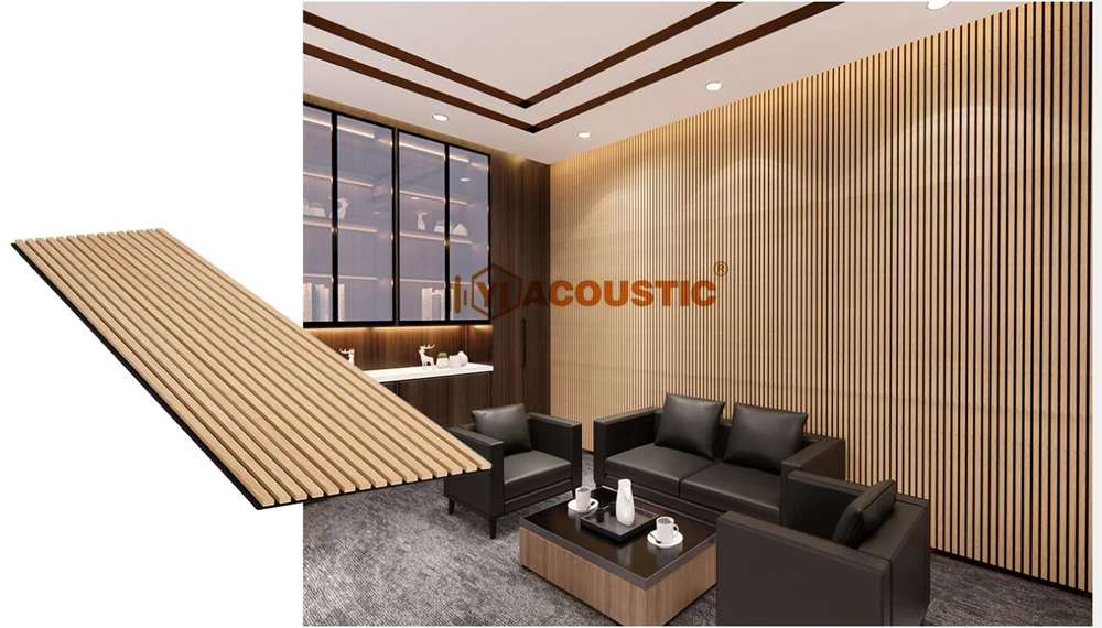 Akupanel Acupanel Panel Black Slat Wall Panels Acoustic Modern Wood ...