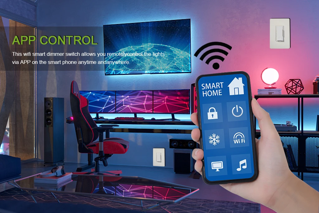 Smart Switch Led Best Sellers Smart Light Switch,1-3 Gang WiFi Touch Switch with Smart ...