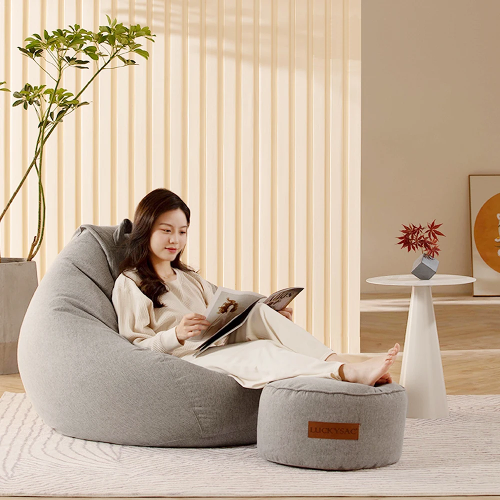 Chair Cover Puff Cushion Chair Portable Comfortable Large XXL