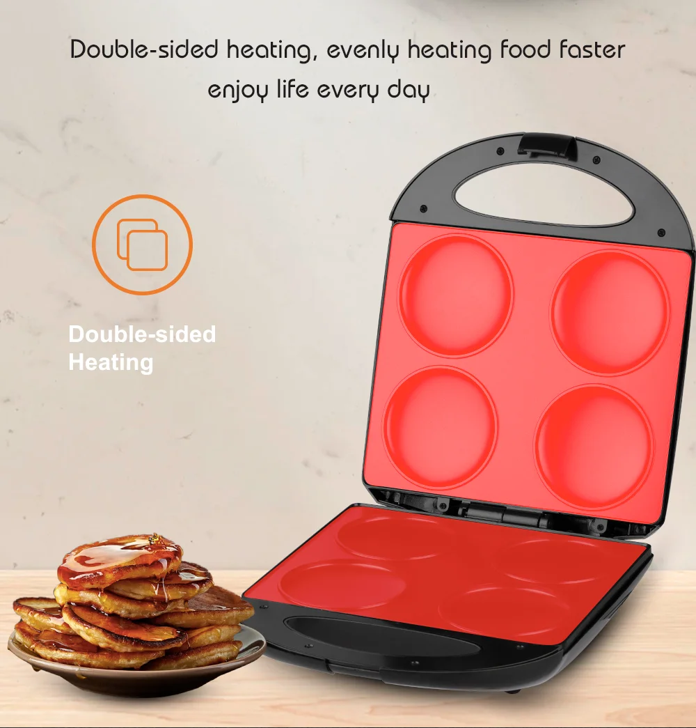 Professional Arepa Maker Mini Pancake Maker Machine Cupcake Makers For Fast Food Restaurant