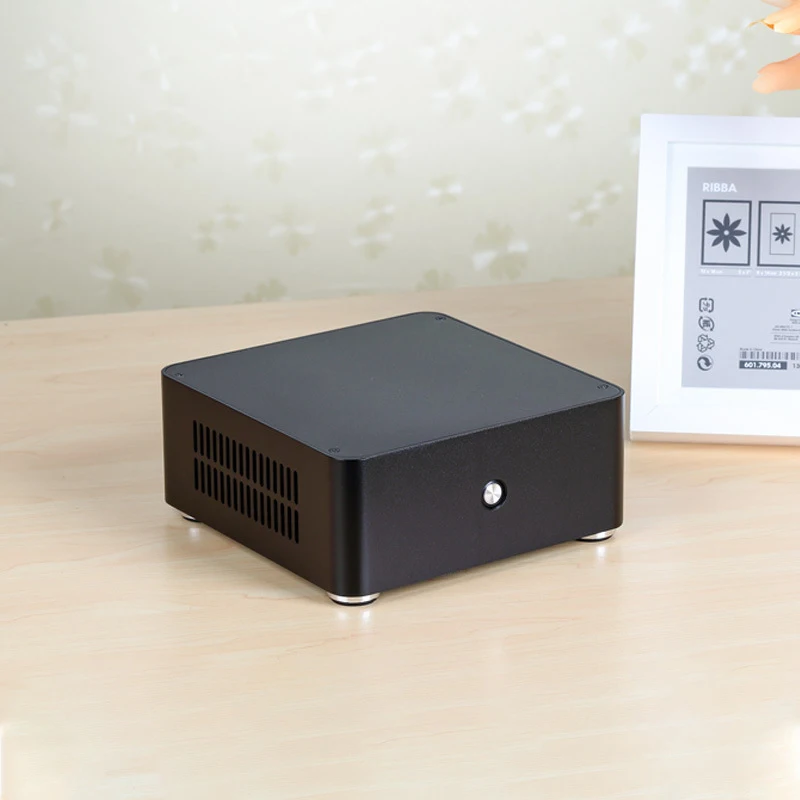 OEM Cnc Machining Parts NUC Mini Itx Case Aluminum Portable DIY Slim Computer PC Case Machining Services