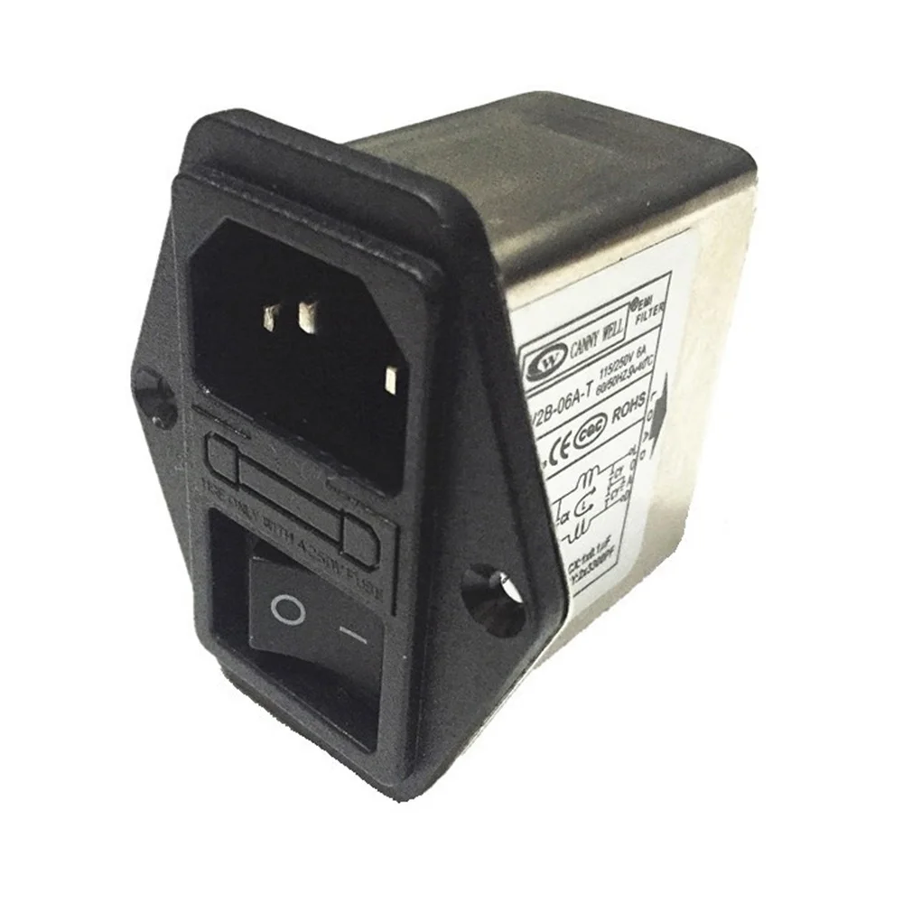 CW2B-10A-T EMI Power Filter - Single Phase Line-conditioner