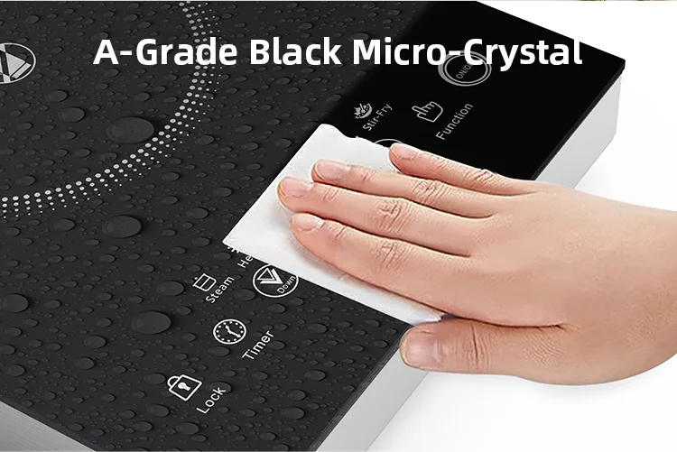 U.S.A UK Hot Sale Electric Infrared Cooktop Single burner for Home Hotel Ceramic Stove CB CE Certificate Infrared Cooker