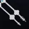 Trifoglio a foglia di diamante da 3 mm