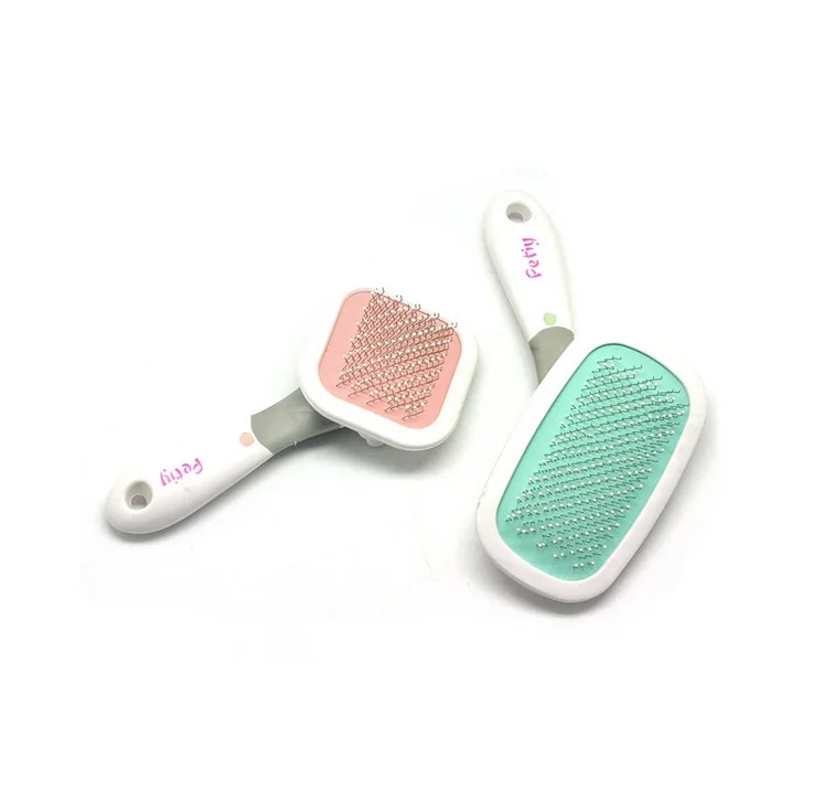 Стальная игольчатая расческа для собак, кошек, кистей, собак, гребень, массаж, инструменты для ухода, щетка для домашних