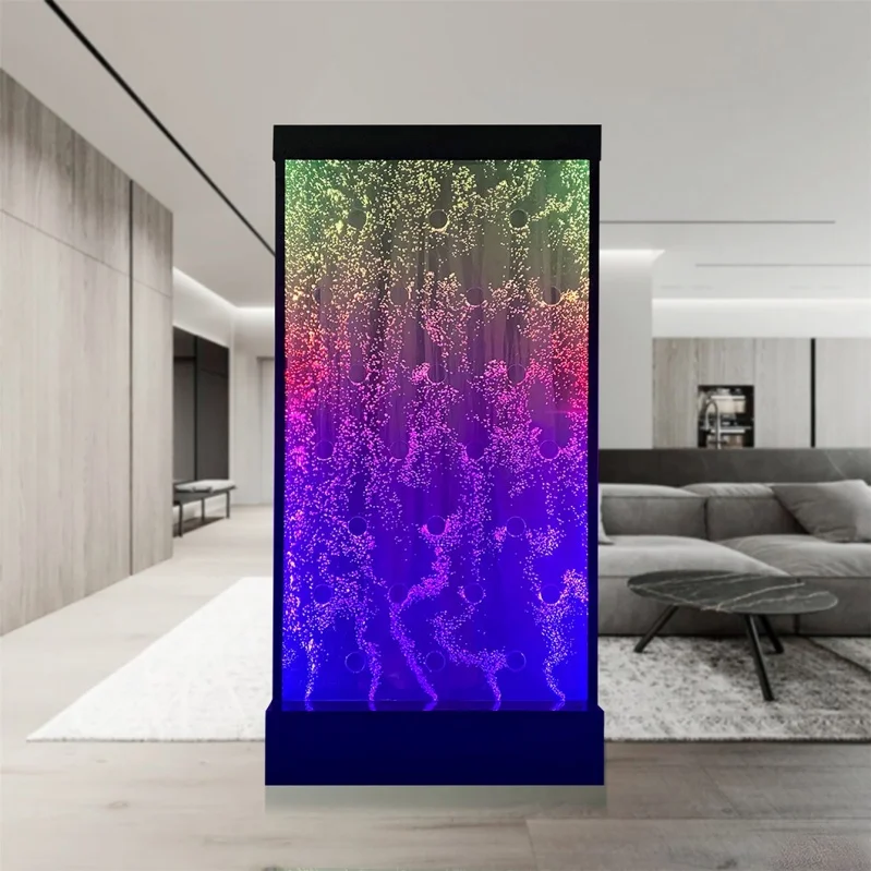 Custom Made Multi-Functional Acrylic Screens & Room Dividers Indoor Use Water Bubble Panel Divider Accept Custom Partition