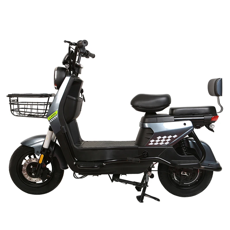 Factory Direct Sales Electric Scooter 48V 350W Power Electric City Bike Urban Cycling High Quality Three Speed Electric Bicycle