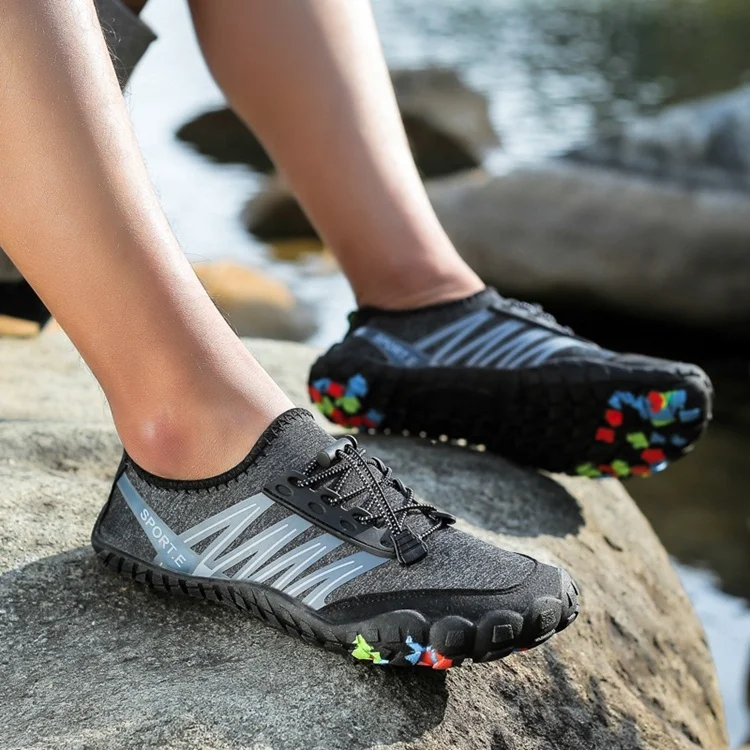 Мужская акваобувь для плавания, серфинга, быстросохнущая спортивная обувь для бассейна, пляжа, прогулок, бега