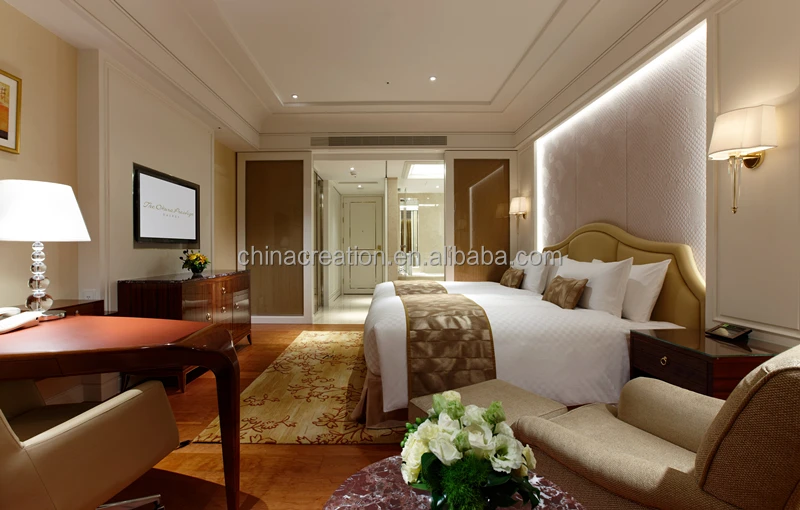 Custom 5 star high quality luxury hotel room furniture package