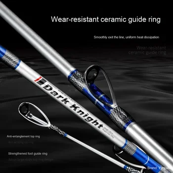 Wholesale Weihai Super Hard Offshore Spinning Casting Boat Fishing Rod One Half Sea Bass Tuna Fishing Gear – Hard Lure – view 3