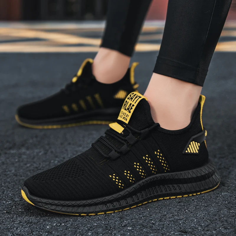 Китайская фабричная Мода, низкая цена, прочные нескользящие мужские спортивные кроссовки и кроссовки на шнуровке