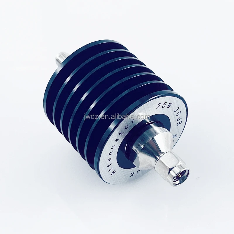 25W DC-6GHz SMA Coaxial Attenuator 1db.2db.3db.5db.6db.10db.20db.30db.40db.50db Attenuator