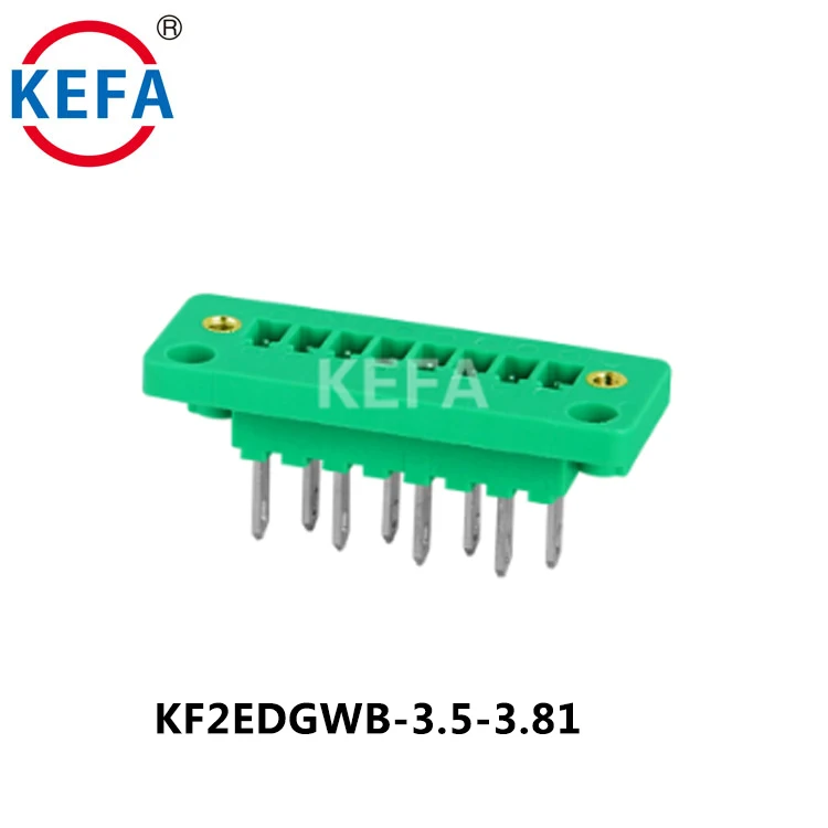 KF2EDGWB-3.5-3.81 3.81mm 5.08mm PCB スクリュー／スプリング端子ブロック オス・メスタイプ端子ブロック 電気用コネクタ