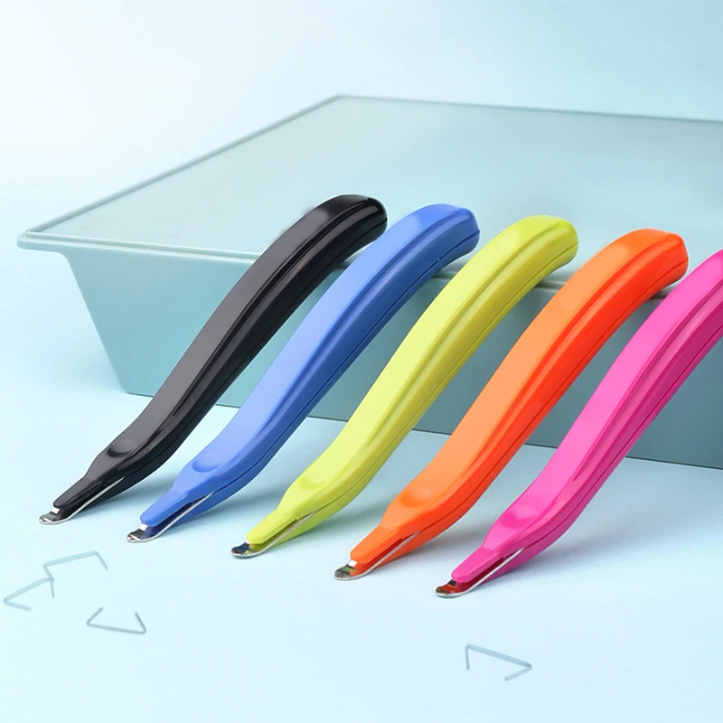 ZZTX 6 Stück Heftklammerentferner Magnetisch - Gummiert Für Schule & Büro