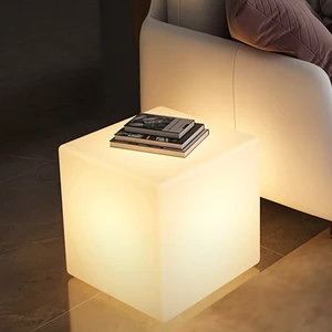 15 CM LED Cube Use As Night Light Table Light Decorative Led Cube Reading Lamp Furniture LED Cube Light