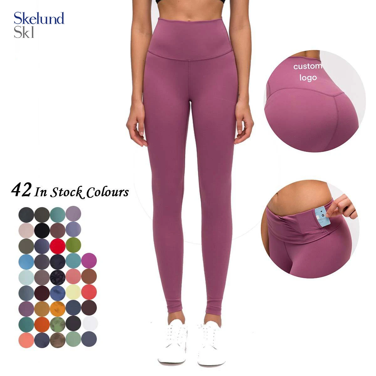 Wholesale Sports Apparel Scrunch Butt Custom Logo Yoga Pants Non See  Through Leggings Manufacturer | Custom Leggings | Hucai Sportswear  Manufacturer