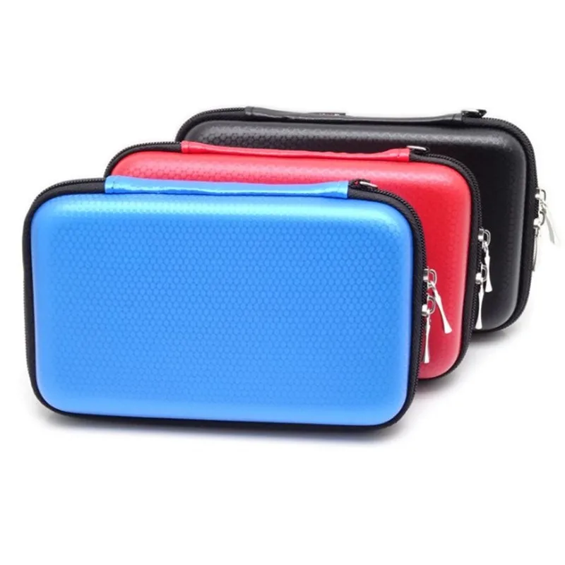 Portable EVA Hard Shell Case for Hard Drive Disk HDD USB Cables Power Bank Case Electronics Accessories Storage Bag