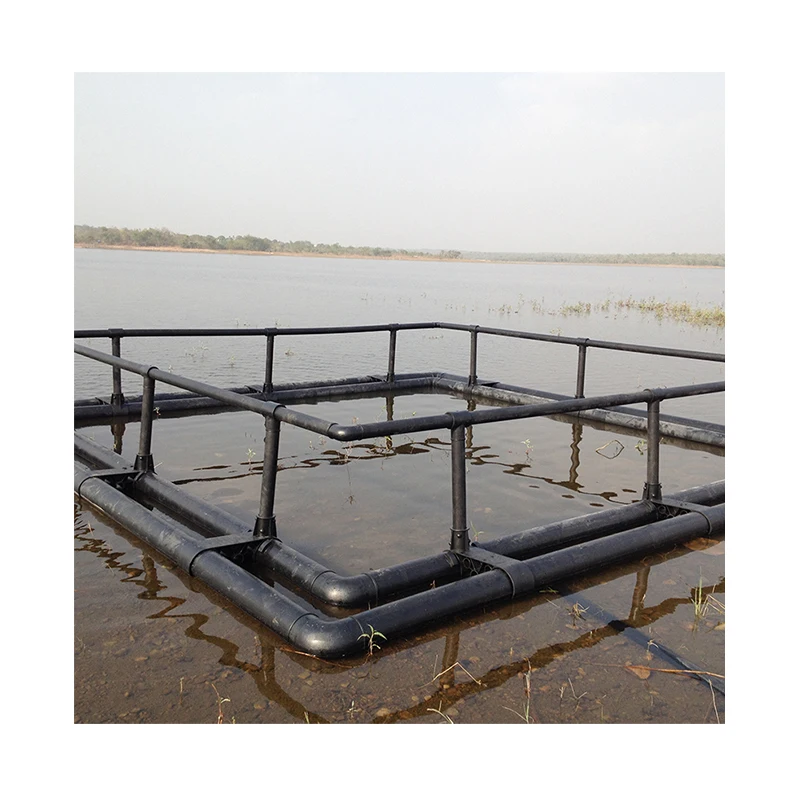 China PE Aquaculture Net Fish Cage Floating Farming Fishing Cage 6mx6m  Square - China Fish Farming Cage, Fishing Cage
